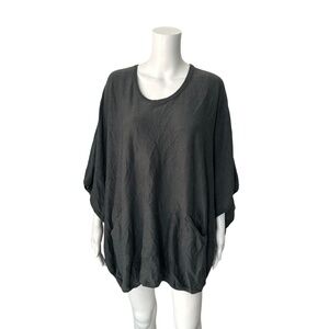 Planet Green Pima Cotton Blend Poncho One Size